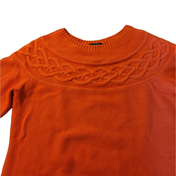 Talbots Women's Waffle Knit Sweater - Picture 2 of 6